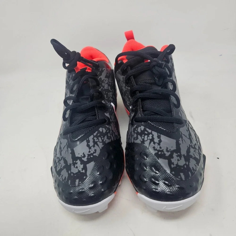 Nike FastFlex Softball Cleats Black Orange AR0997-016 SIZE 6Y Womens 7.5
